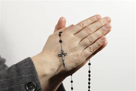 Folded Hands Stock Photo Image Of Focus Church Clasped 19230484