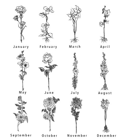 January And June Birth Flower Tattoo Januaryjullla