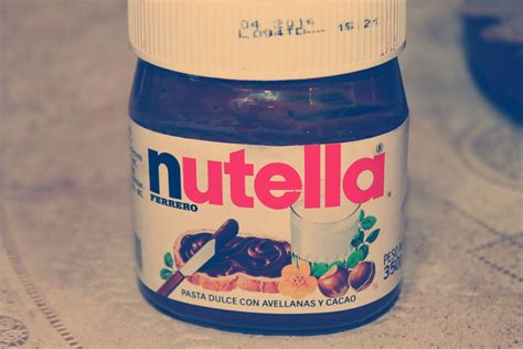 Good Way To Trim Yourself Haha Nutella Bottle Nutella Food