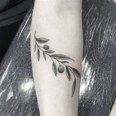 Olive Branch Tattoo On Forearm Tattoo Joker