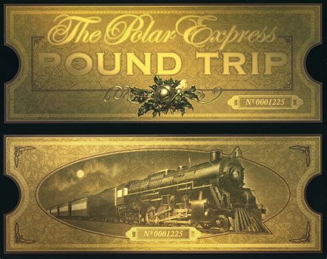 printable polar express  boarding passes