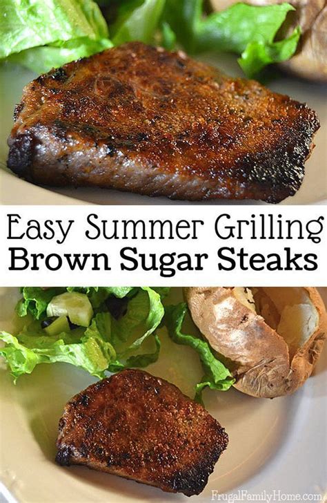 Brown Sugar Steaks Grilled Steak Recipes Steak Rub Recipe Spicy Steak