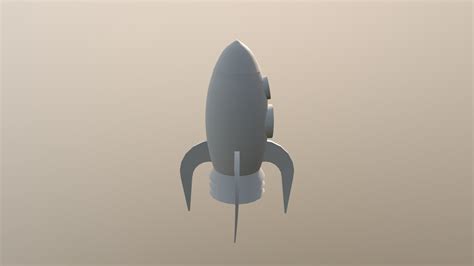 Rocket Ship Low Poly Download Free 3d Model By Mahdeyrabee Bbcb3b4