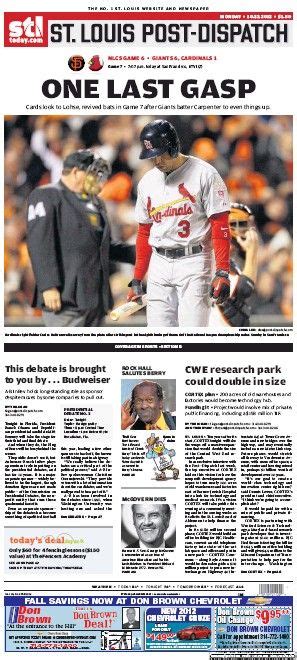 St Louis Post Dispatch Sports