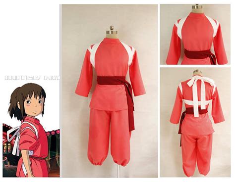 Miyazaki Hayao Spirited Away Chihiro Ogino Sen Cosplay Costume Halloween Outfit In Clothing From