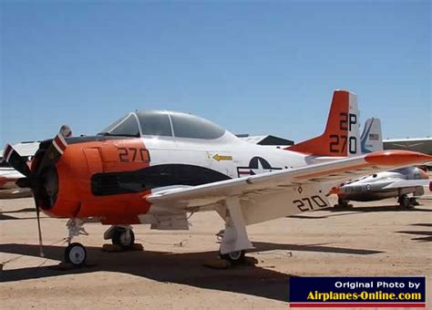 T 28 Trojan Trainer Built By North American Aviation For The Usaf And