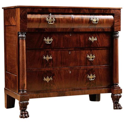 Ahm peer ) also known as classical, classic revival style, or several styles which became fully developed in particular periods, for example, the chippendale and the empire, actually began earlier than their. Neoclassical Federal Chest of Drawers from Philadelphia ...