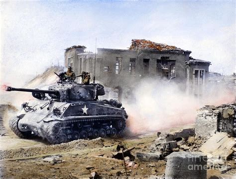 Korean War Tank 1951 By Granger Korean War War