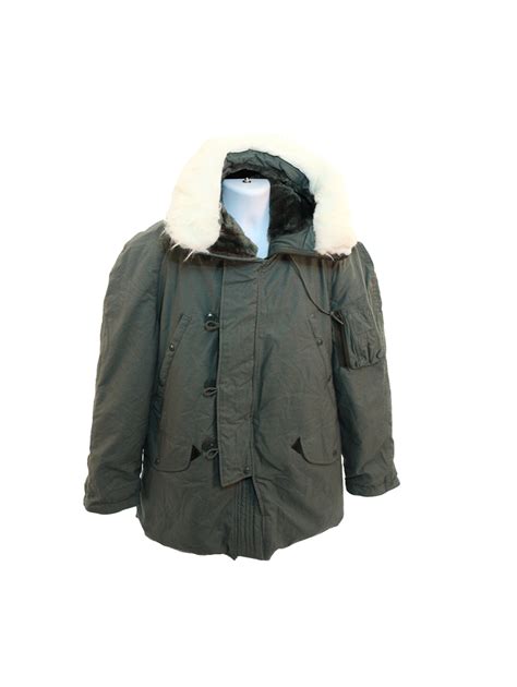 Us Air Force Extreme Cold Weather N 3b Snorkel Military Parka