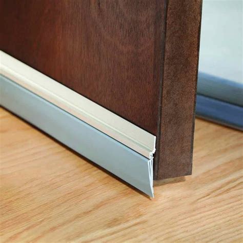 Cinch Door Seal Bottom 36″ Silver M D Building Products Inc