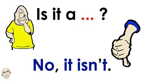 Is it a...? | No, it isn't. | Easy English Conversation Practice | ESL ...