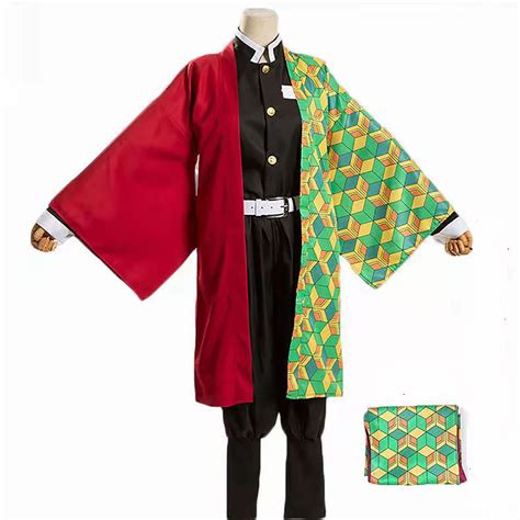 Buy Demon Slayer Cosplay Costume,Anime For Tomioka Giyuu Kimono Haori