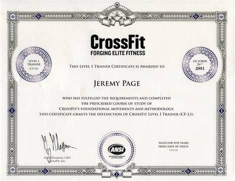 Show that you have at least 1,500 hours of general physical preparedness (gpp) training with college or professional athletes. CrossFit | Jérémy Pagé