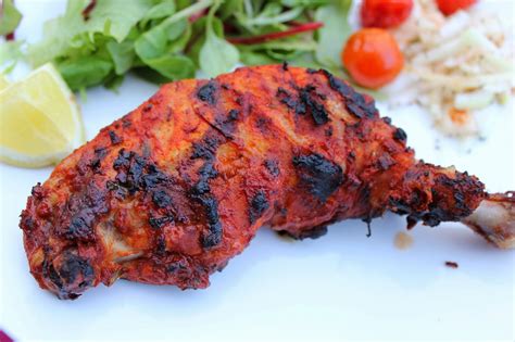 Spicy Tandoori Chicken Leg Muktas Food Diaries