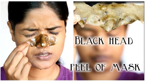 blackhead whitehead peel of mask easy method sowbaraniya ramesh youtube
