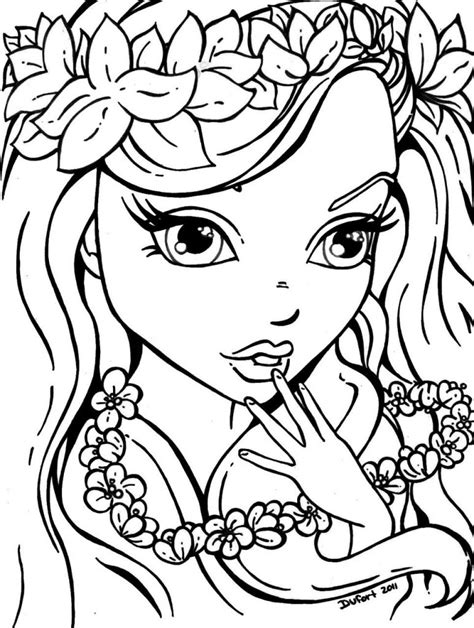 All you need to do is pick up a pencil. Coloring Pages for Girls - Best Coloring Pages For Kids