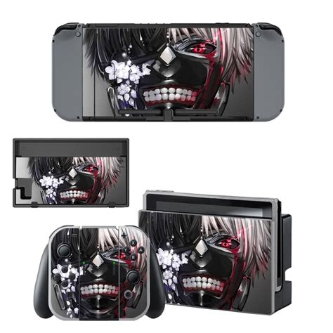 Tokyo Ghouls Decal Vinyl Skin Sticker For Nintendo Switch Ns Console