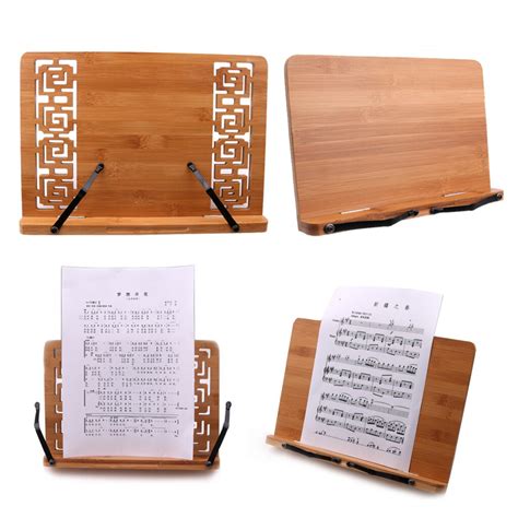 17 inches long by 12 inches deep by 1 ¼ inches high. Wooden Classical Temperament Sheet Music Stand Holder Table Music Book Stand for Piano Guitar ...