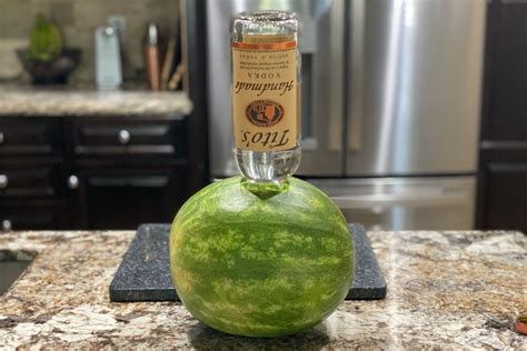 Spiked Vodka Infused Watermelon Recipe Inspire • Travel • Eat