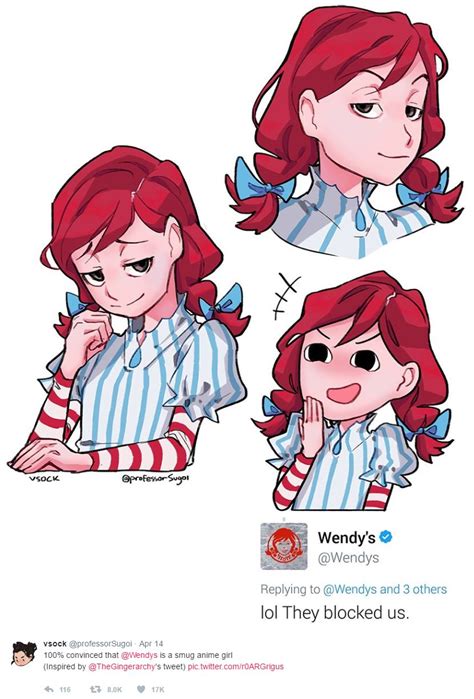 100 Convinced That Wendys Is A Smug Anime Girl Smug Wendys Know