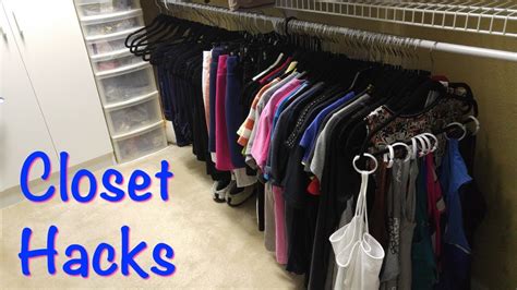 how to organize your master closet youtube