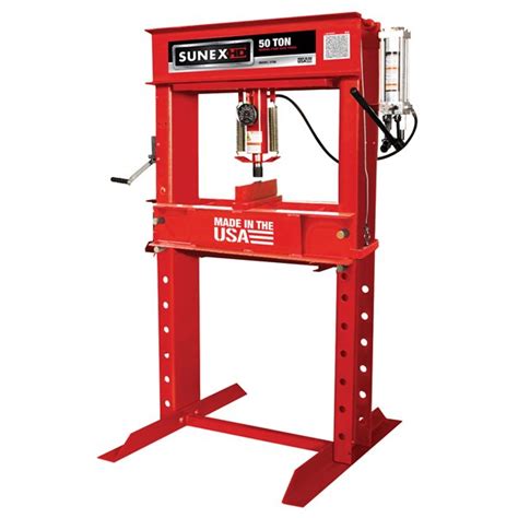 Sunex Tools50 Ton Hydraulic Press1 402 5250kbc Tools And Machinery