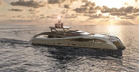 Super Yacht A Energia Solare Litaliano Rossinavi Presenta Sea Cat 40