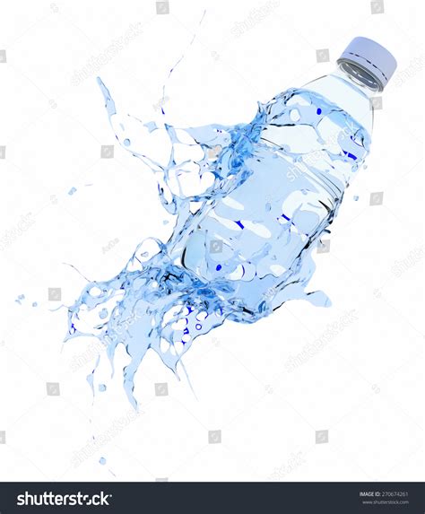 Free Photo Splashing Water Bottle Aqua Purified Isolated Free Download Jooinn