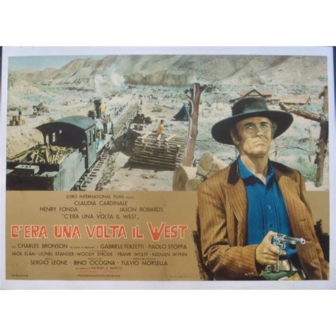 once upon a time in the west italian fotobusta movie poster illustraction gallery
