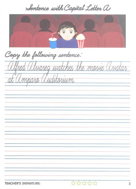 Start by improving your writing skill by making adjustments. Learning is Fun. SMART KIDS MY VERY FIRST CURSIVE WRITING ...