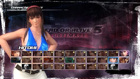 Dead Or Alive 5 Ultimate Hot Getaway Hitomi On Ps3 Official