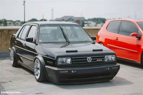 Vw Jetta Mk2 With Vr6 Swap Vw Pinterest Volkswagen Ruedas Y