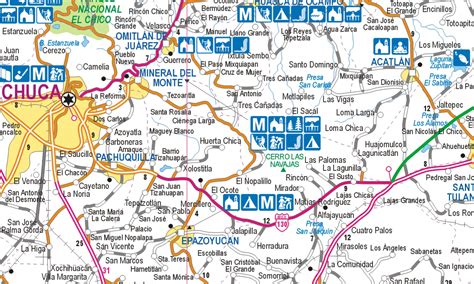 Hidalgo a partir de mapcarta, o mapa aberto. Hidalgo : Mapas Independencia