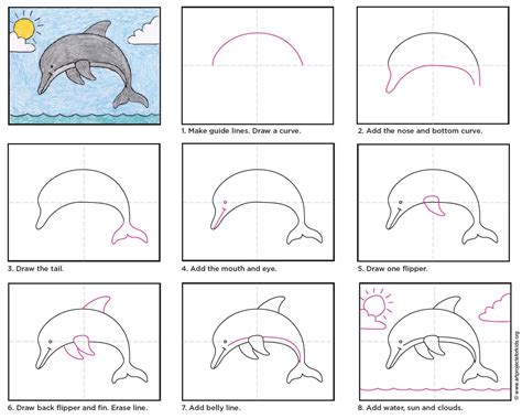 Dolphin Art Projects For Kids