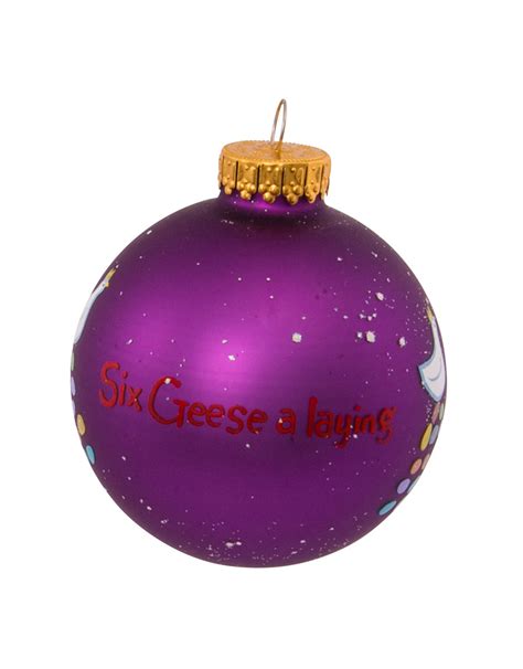 Kurt S Adler 12 Days Of Christmas Ball Ornaments 12 Piece Box Set