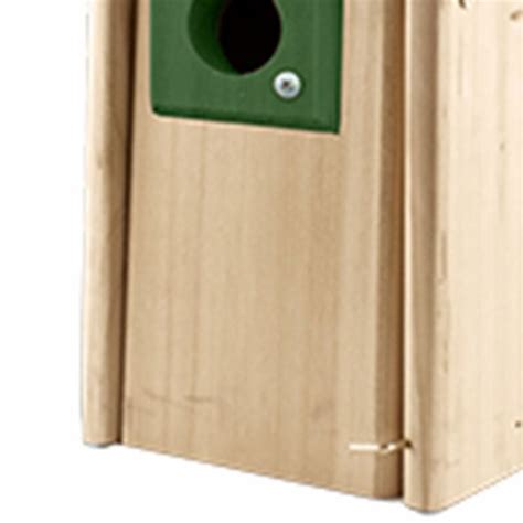 Woodlink Bluebird Cedar Nesting Bird House With Predator Guard And