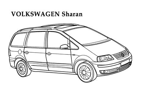 Volkswagen Passat Coloring Pages Coloring Pages