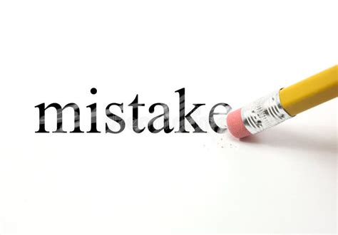 Erasing Your Mistake Stock Image Image Of Mistake Work 31000185