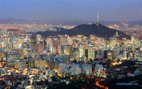 Seoul South Korea Wallpapers Wallpaper Cave