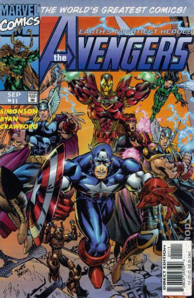 Avengers 1996 2nd Series Comic Books