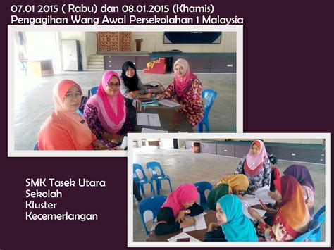 Panitia fizik smk tasek utara 2 jb. SMK Tasek Utara: PENGAGIHAN WANG AWAL PERSEKOLAHAN 1 MALAYSIA