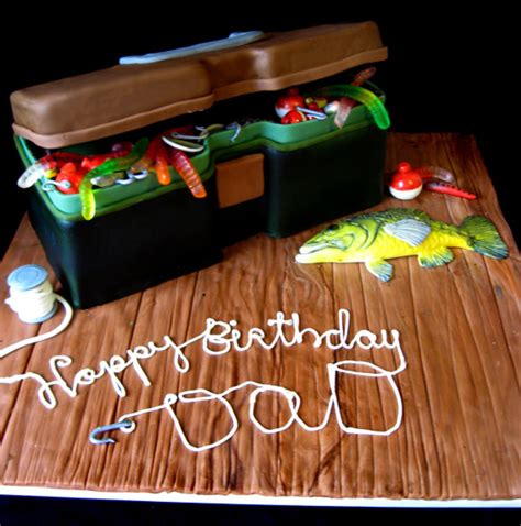 Tackle Box Birthday Cake CakeCentral Com