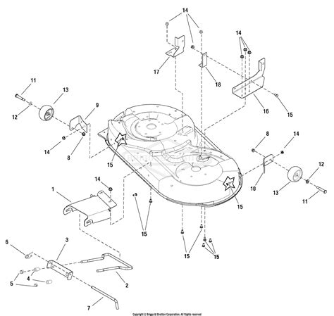 Simplicity 1695601 38 Mower Deck Ceexport Parts Diagram For 38