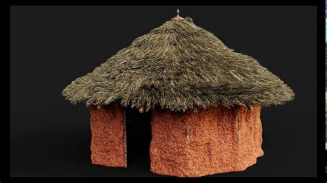 Creating An African Hut In Blender Part 3 Roof