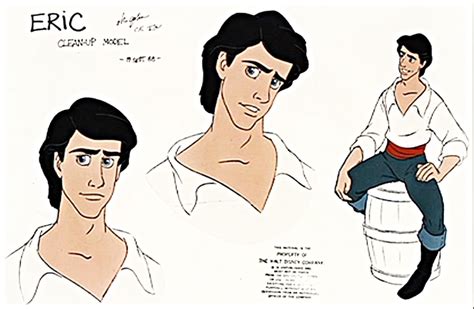 Walt Disney Sketches Prince Eric Walt Disney Characters Photo