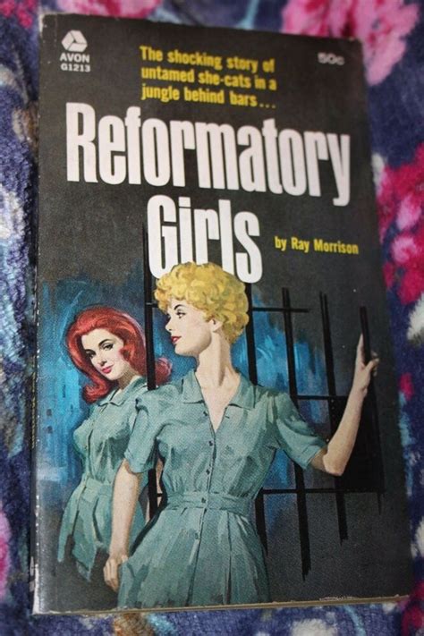 Vintage Sleaze Paperback Book Reformatory Girls 1960 Lesbian Gga Avon 1st Ed Paperback Books