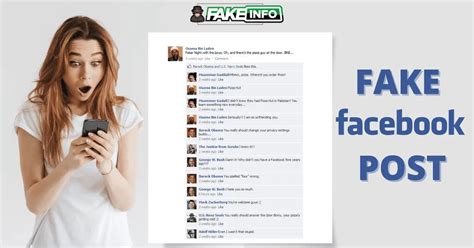 Fake Facebook Post Generator Fakeinfo Net