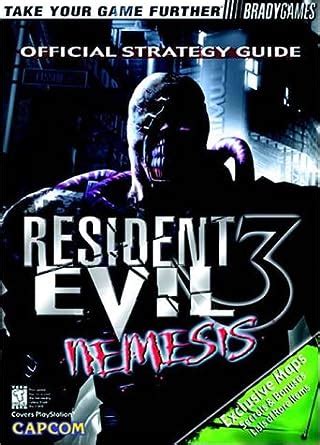 Resident Evil 3 Nemesis Official Strategy Guide BradyGames Amazon
