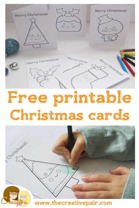 When you're satisfied with your printable card, go ahead and print it out. free christmas card printables | Christmas Crafts | Pinterest | Flower planters, For kids and ...