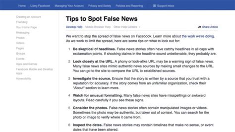Facebook To Tackle Fake News With Educational Campaign